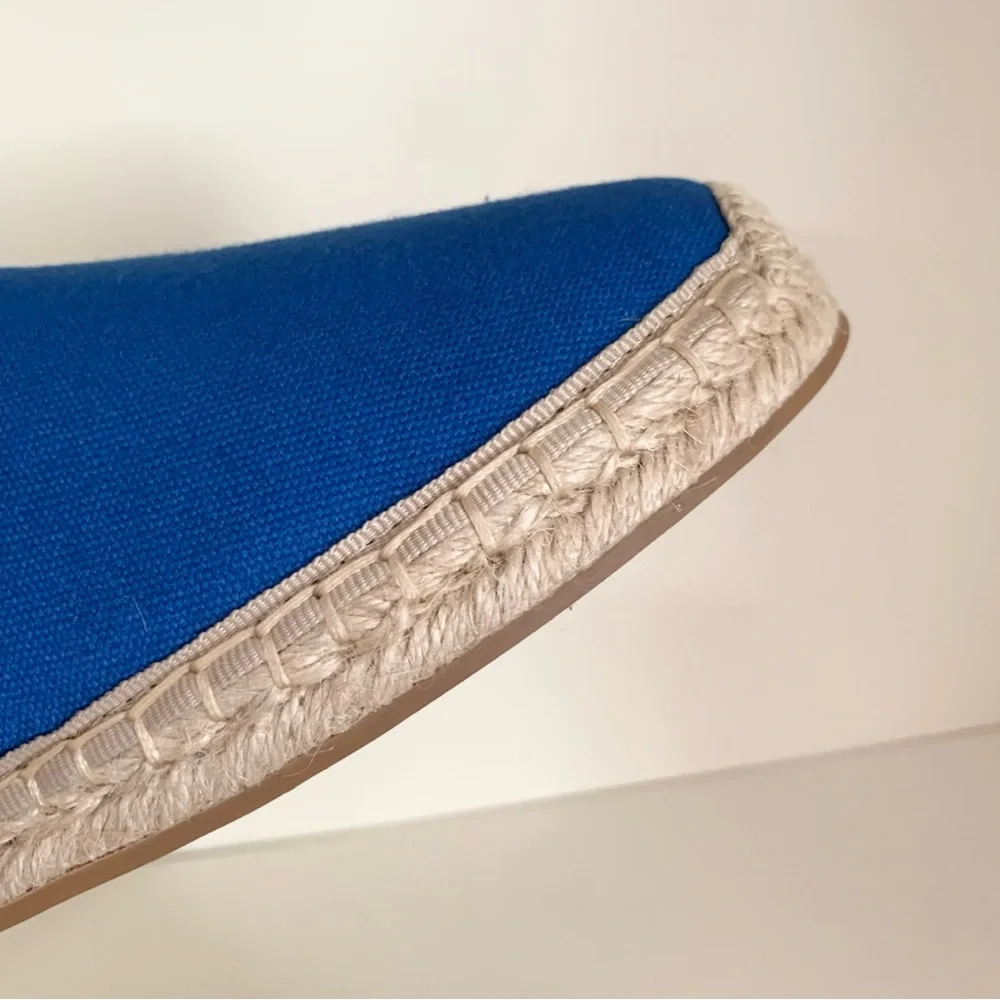 Banana Republic Blue Espadrille Slip-On Shoes